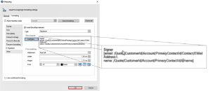 Confirm DocuSign field config